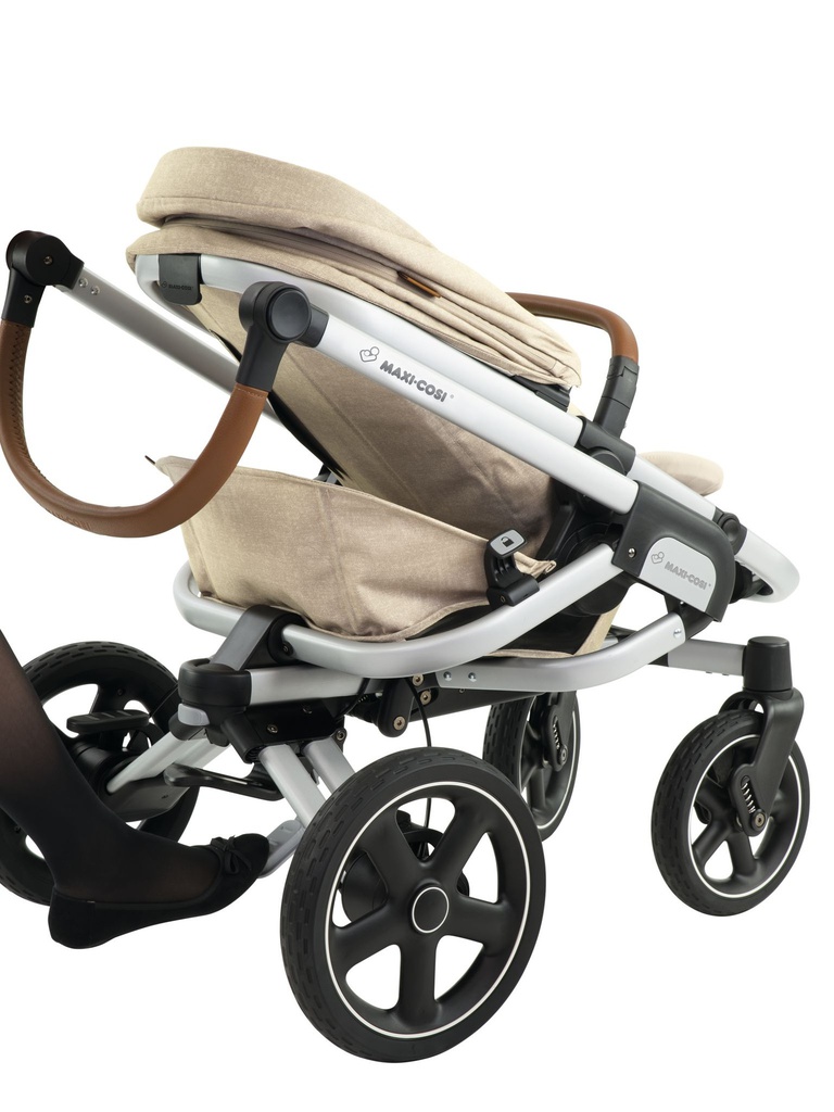 Vežimėlis NOVA (4 ratai) Nomad sand 2018