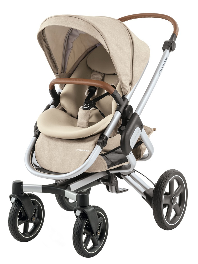 Vežimėlis NOVA (4 ratai) Nomad sand 2018