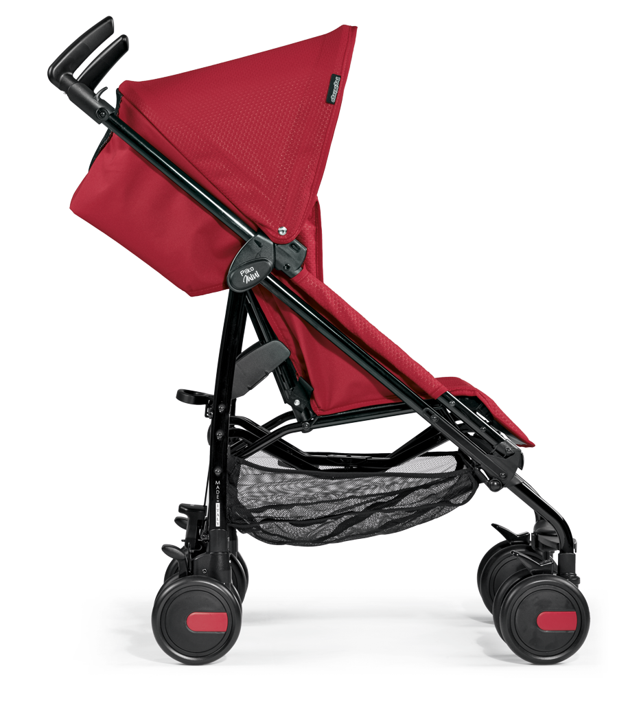 Vežimėlis PLIKO MINI CLASSICO MOD RED