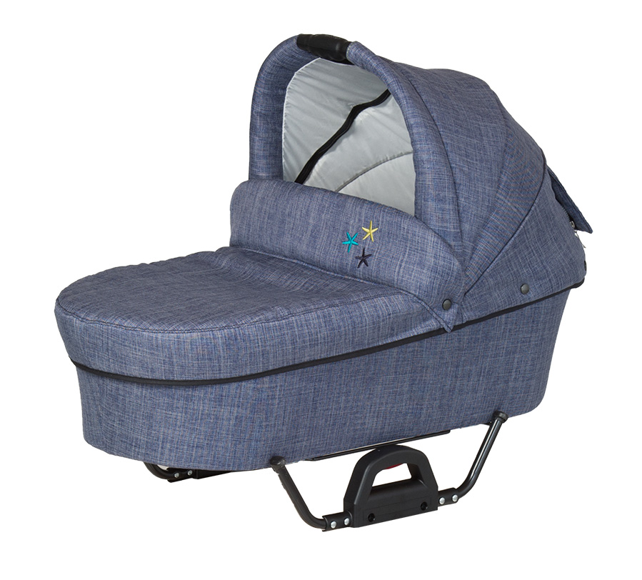 Vežimėlis VIP GT Sea Star Atlantic 2-in1 (lopšys) ir kojų užklotėlis