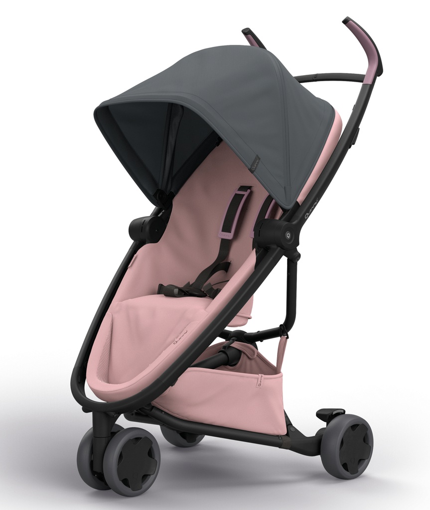 Vežimėlis Zapp Flex Graphite on blush