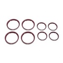 BUGABOO Fox ratų gaubteliai DARK RED kolekcija CORE