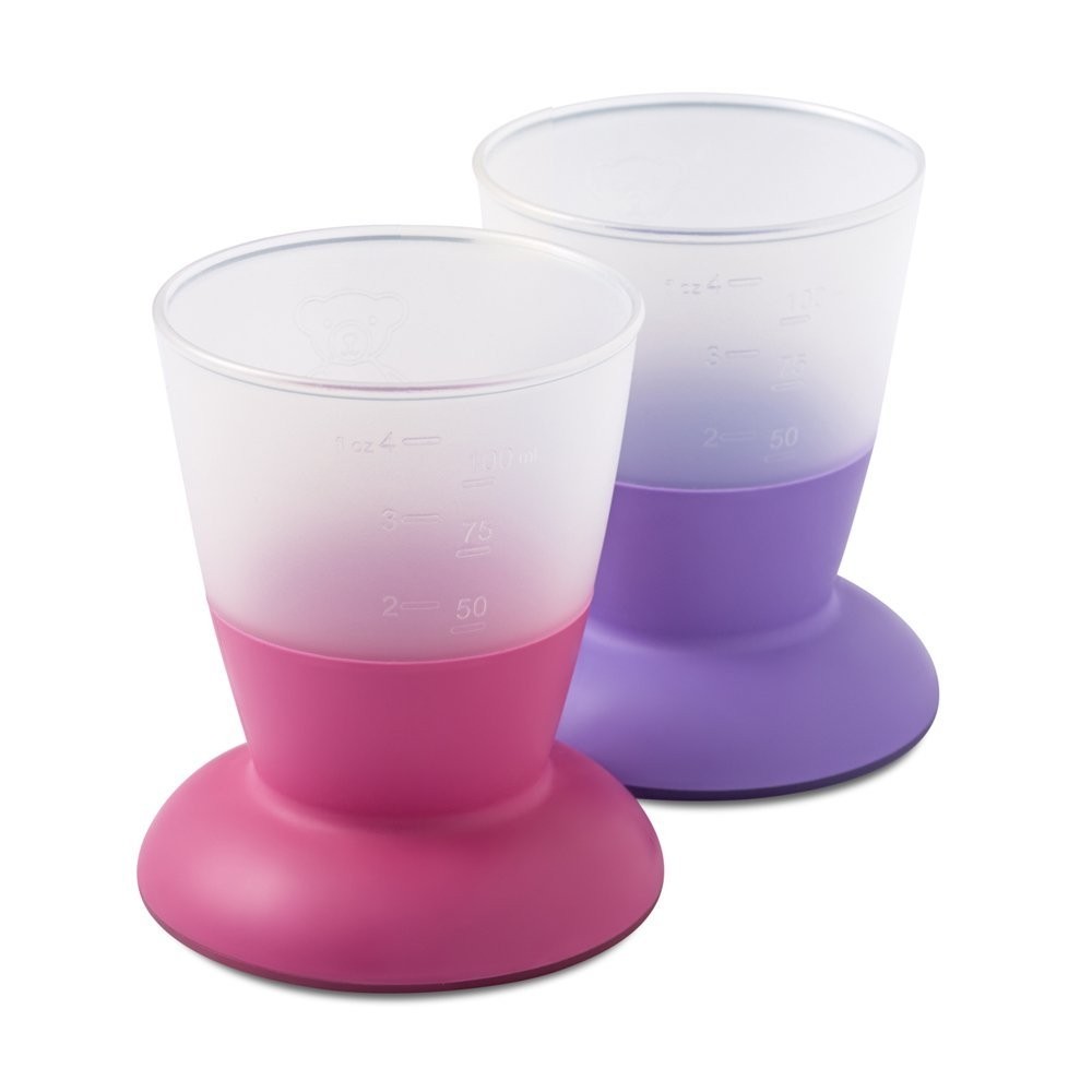 CUP 2-PACK PINK /PURPLE