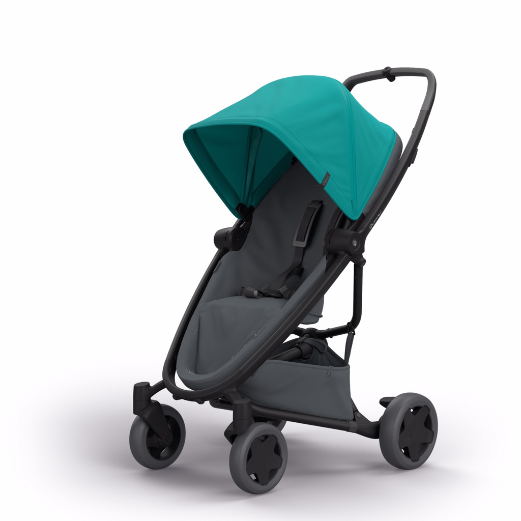 Vežimėlis QUINNY Zapp Flex plus Green on Graphite